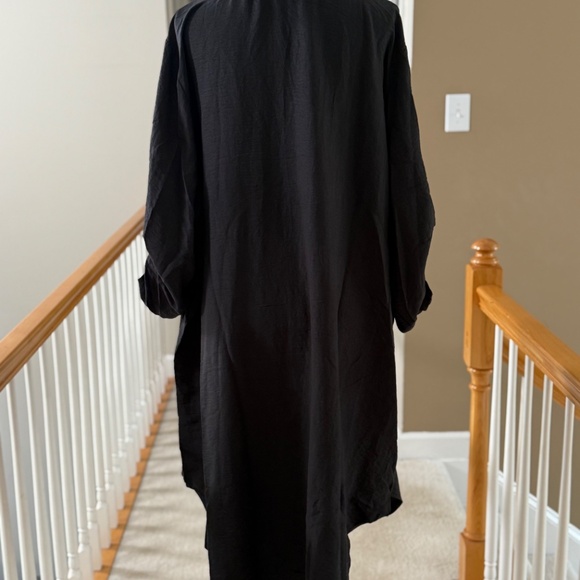 Women's Plus Dress, Button Down, Adjustable Sleeves, Size 5X - Picture 5 of 11